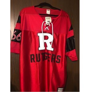 Rutger University Lace-up Jersey